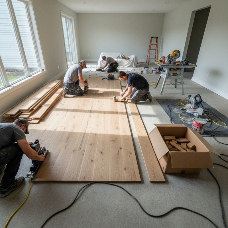 Hardwood Flooring Installation