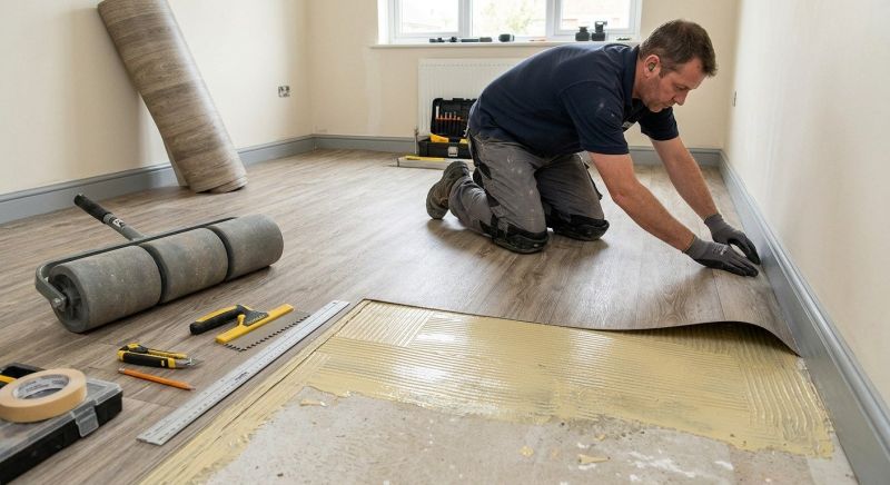 Sheet Vinyl Installation in Boulder, CO