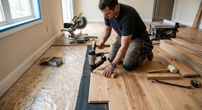 Hardwood Floor Installation Service