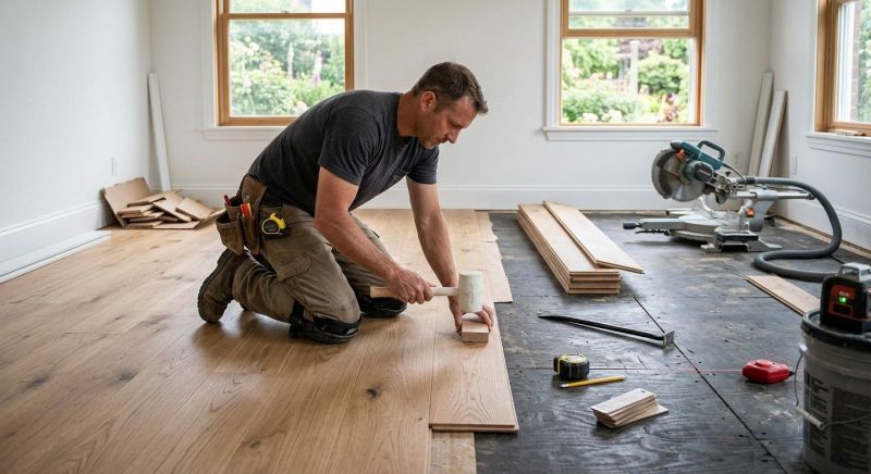 Hardwood Floor Installation Service